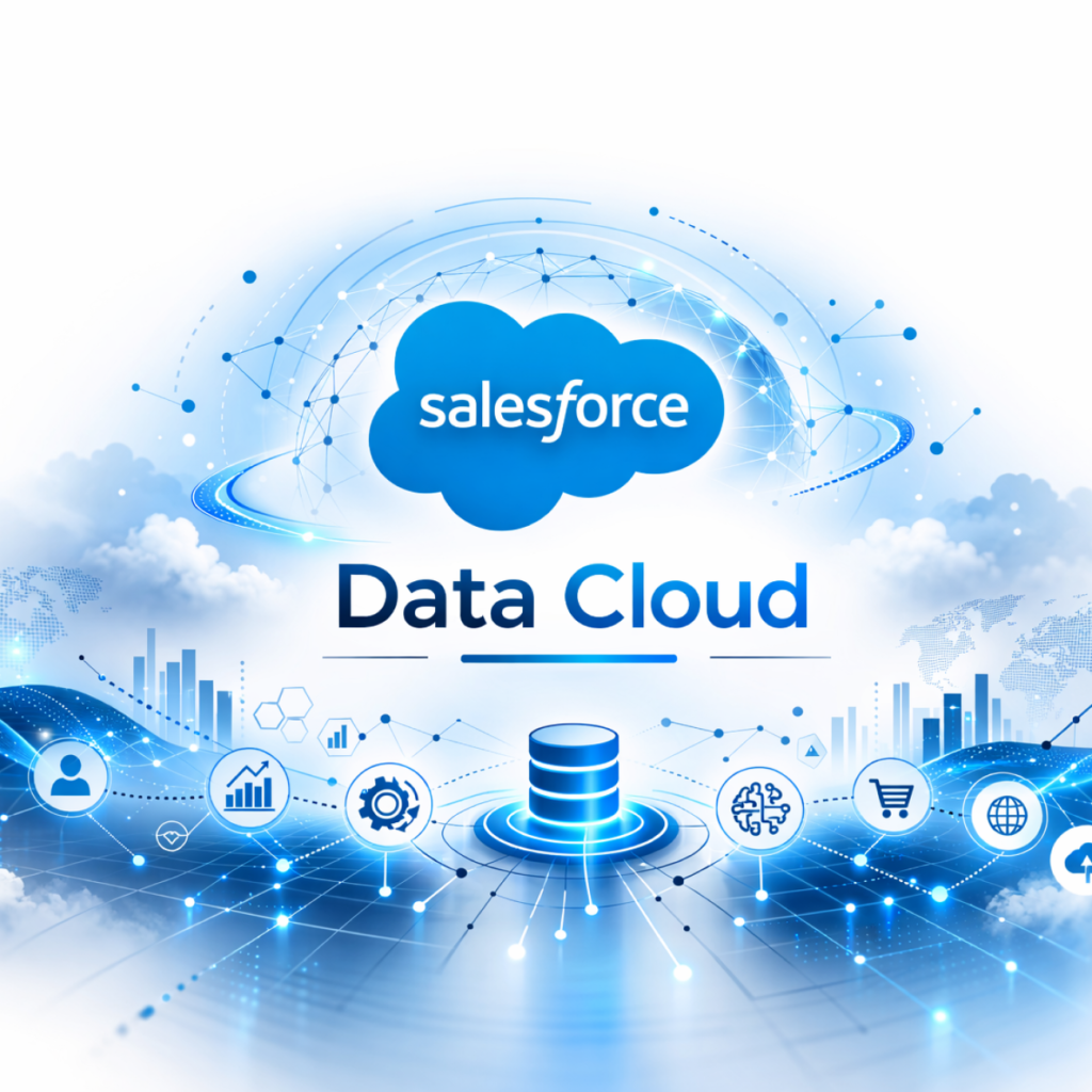 Salesforce Data Cloud architecture for unified Customer 360