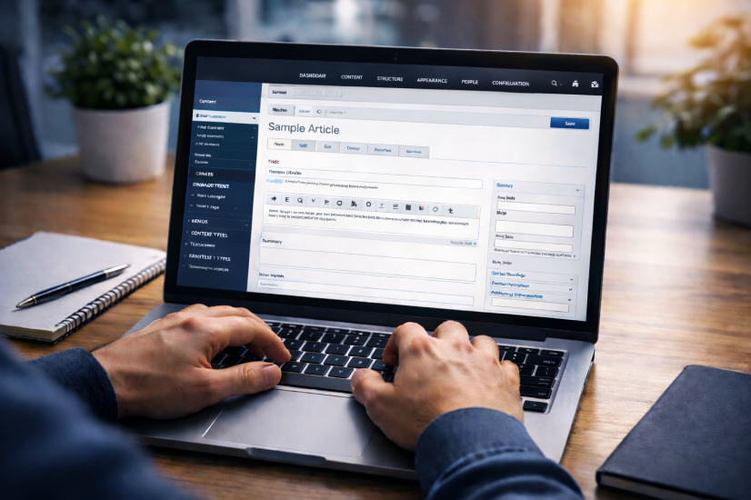 Drupal CMS for professional website development solutions