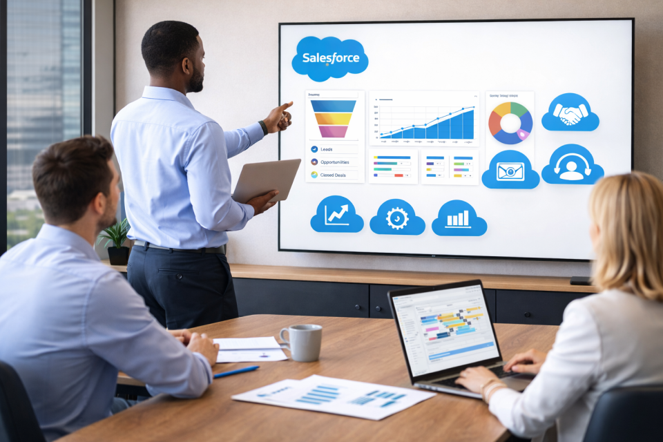 Salesforce consulting firm delivering CRM integration and implementation services