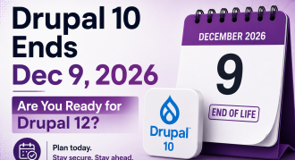 Drupal 10 has an expiration date: December 9, 2026.